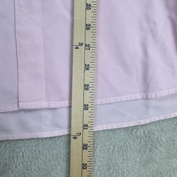 Tommy Bahama Button‎ Down Long Sleeve Shirt Mens M Pink Preowned Cotton - Picture 4 of 5